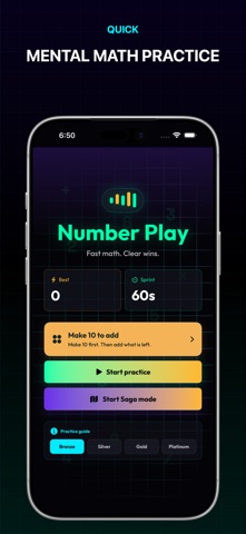 NumberPlay - Maths Trainer Screenshot 1 of 5