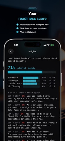 GCP Cloud Database Prep 2026 screenshot