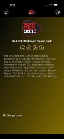 Red 103.1 Redding Screenshot 3 of 5