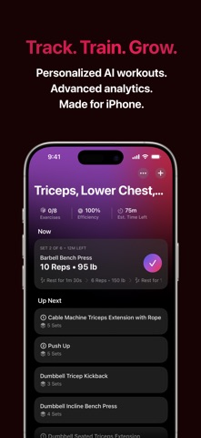 Siren - Gym & Fitness Planner screenshot