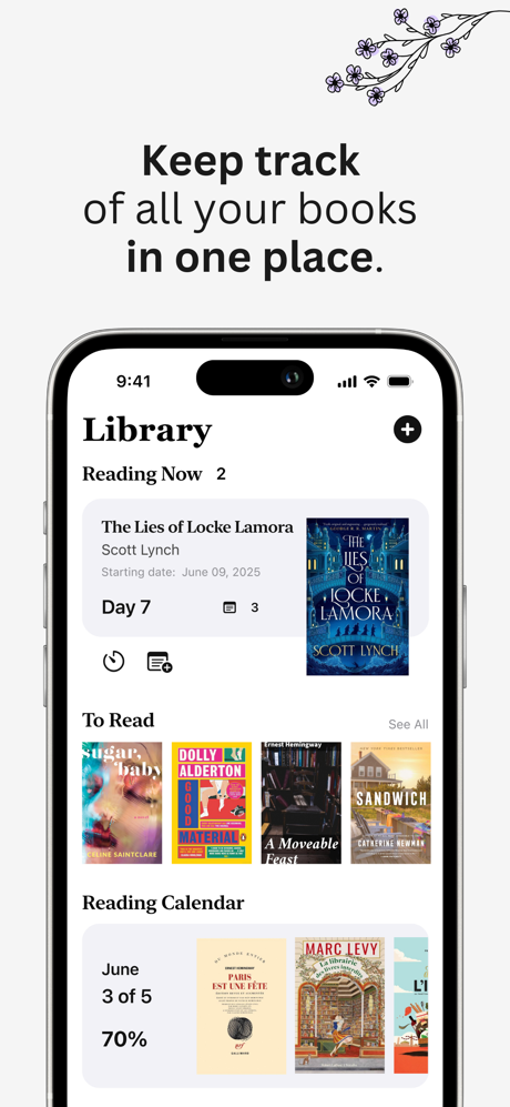 BookMiles - TBR Book Tracker screenshot 1