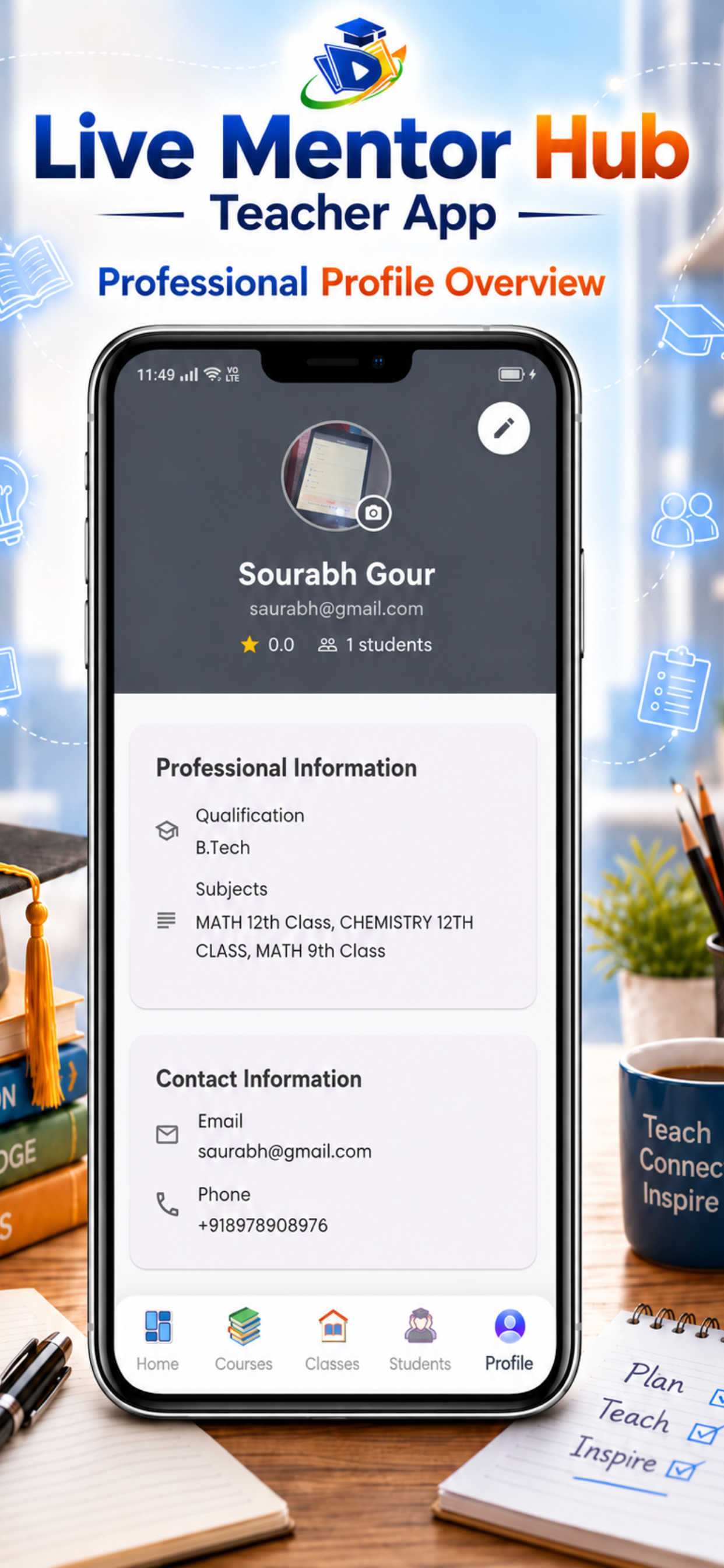 LMH Teacher App screenshot 7
