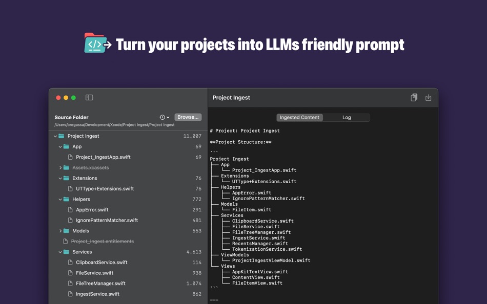 #1. Project Ingest (macOS) بواسطة: Bregas Wicaksono
