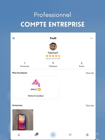 Bazarkely : achat seconde main iPad screenshot