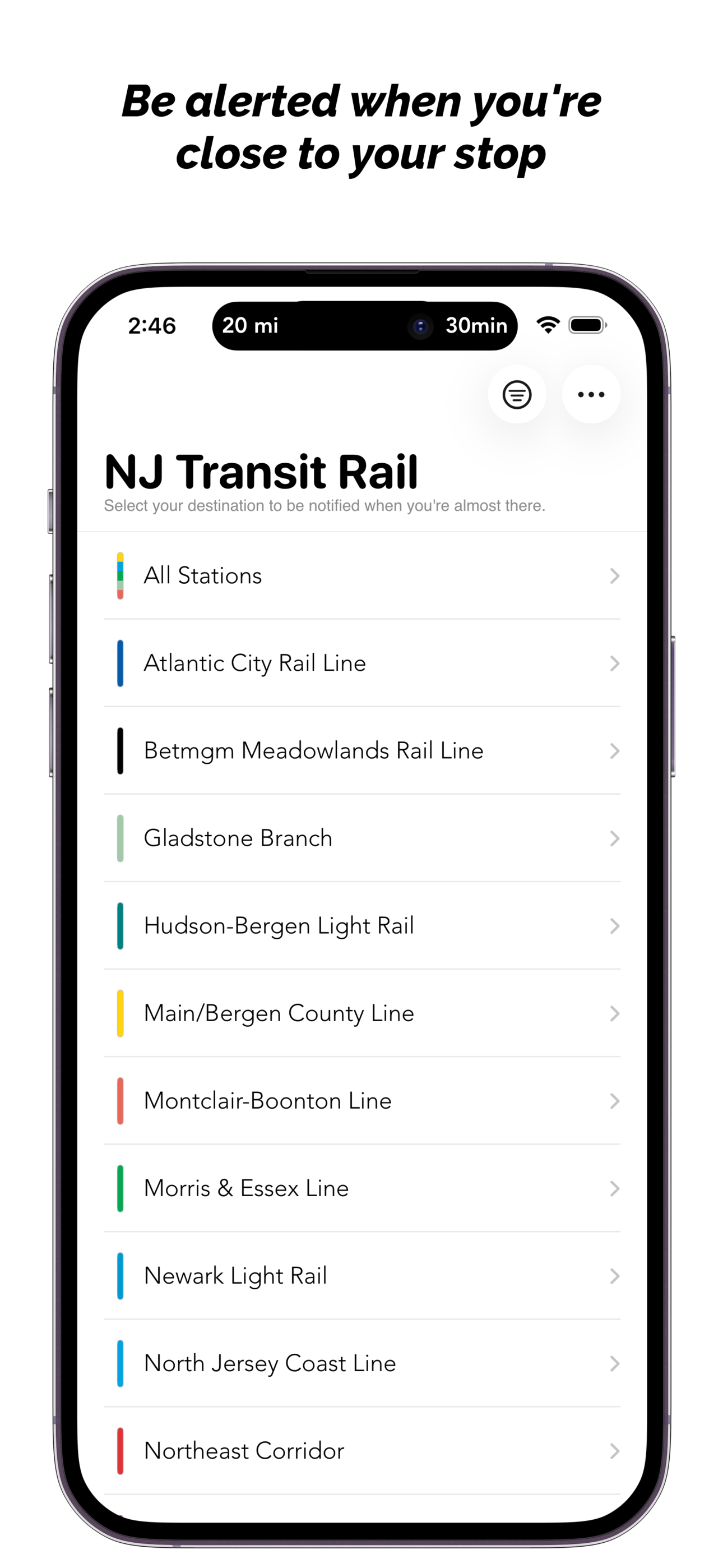 NJ Transit Destinations screenshot 5