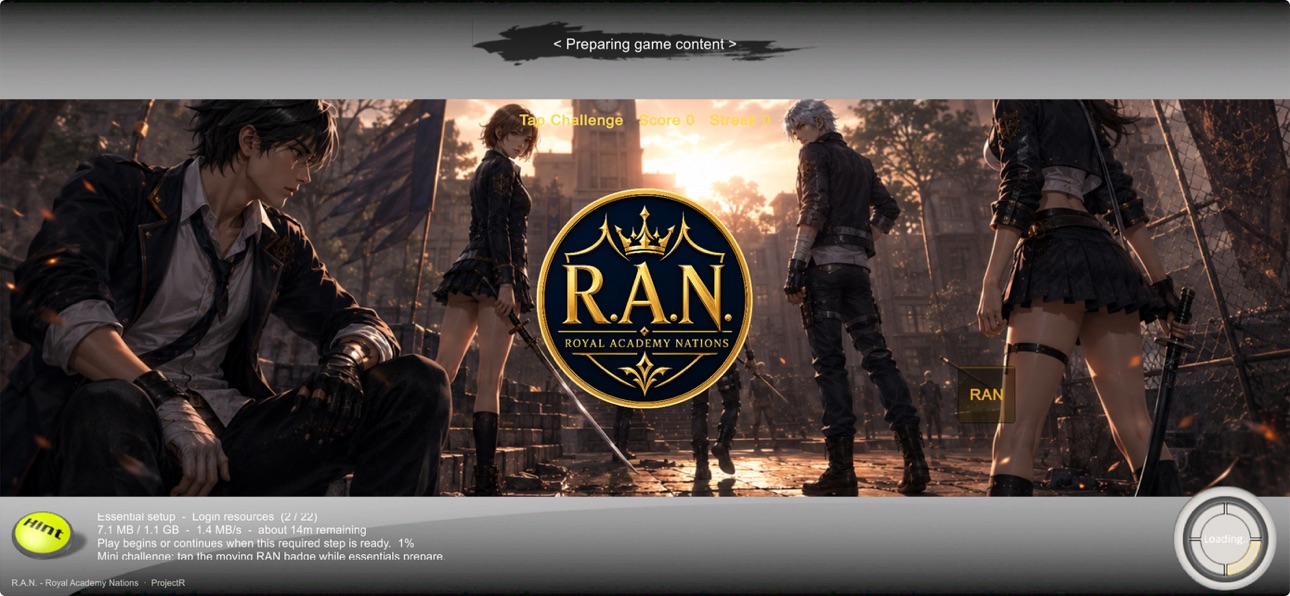 Screenshot 1 of RAN - Royal Academy Nations