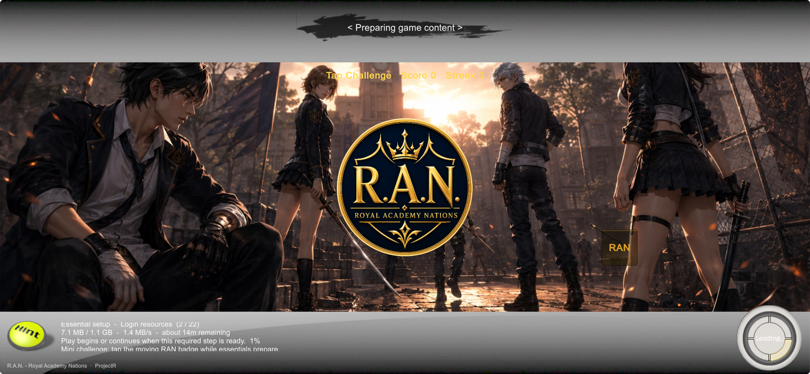 RAN - Royal Academy Nations