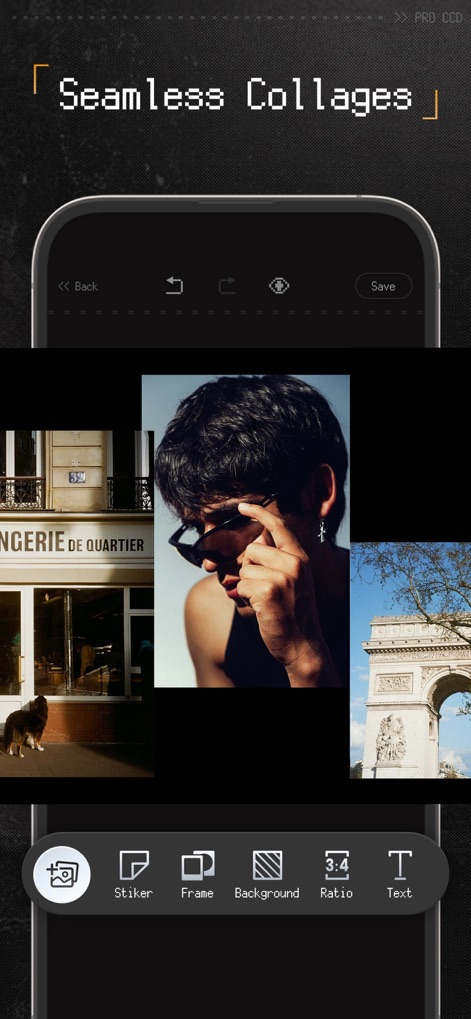 ProCCD - Digital Film Camera - Dynamic Photo Collages