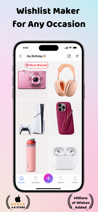 Wishlist Maker - Wishdeck Screenshot 1 of 10