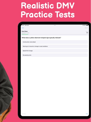 RoadReady: California DMV Prep iPad screenshot