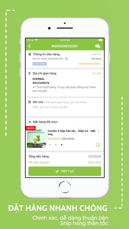 eherbal -  Sản phẩm sức khỏe screenshot-3
