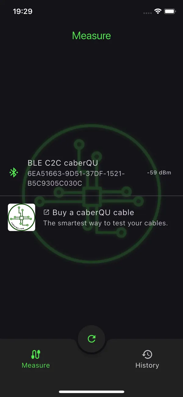 Screenshot #1 pour BLE caberQU