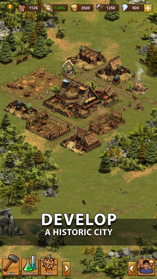 #1. Forge of Empires: Build a City (iOS) Bởi: InnoGames