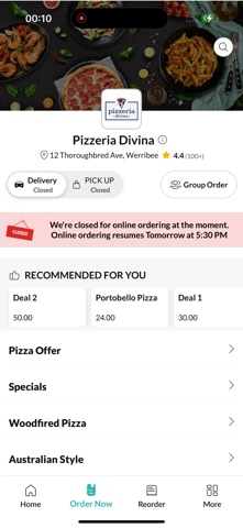 Pizzeria Divina Screenshot 2 of 4