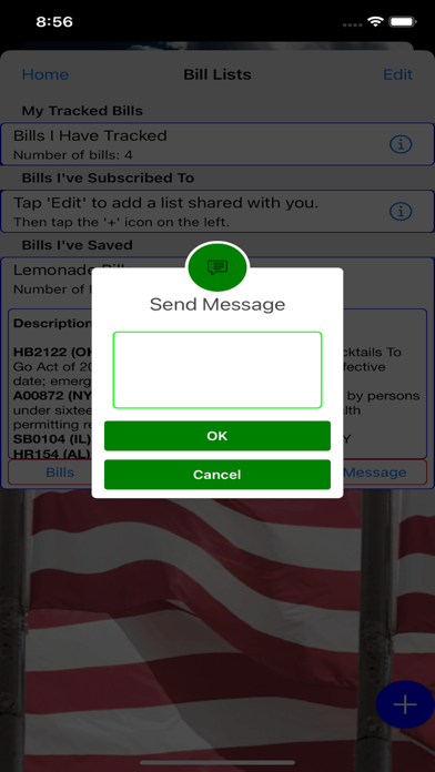 BillTrack50 Screenshot