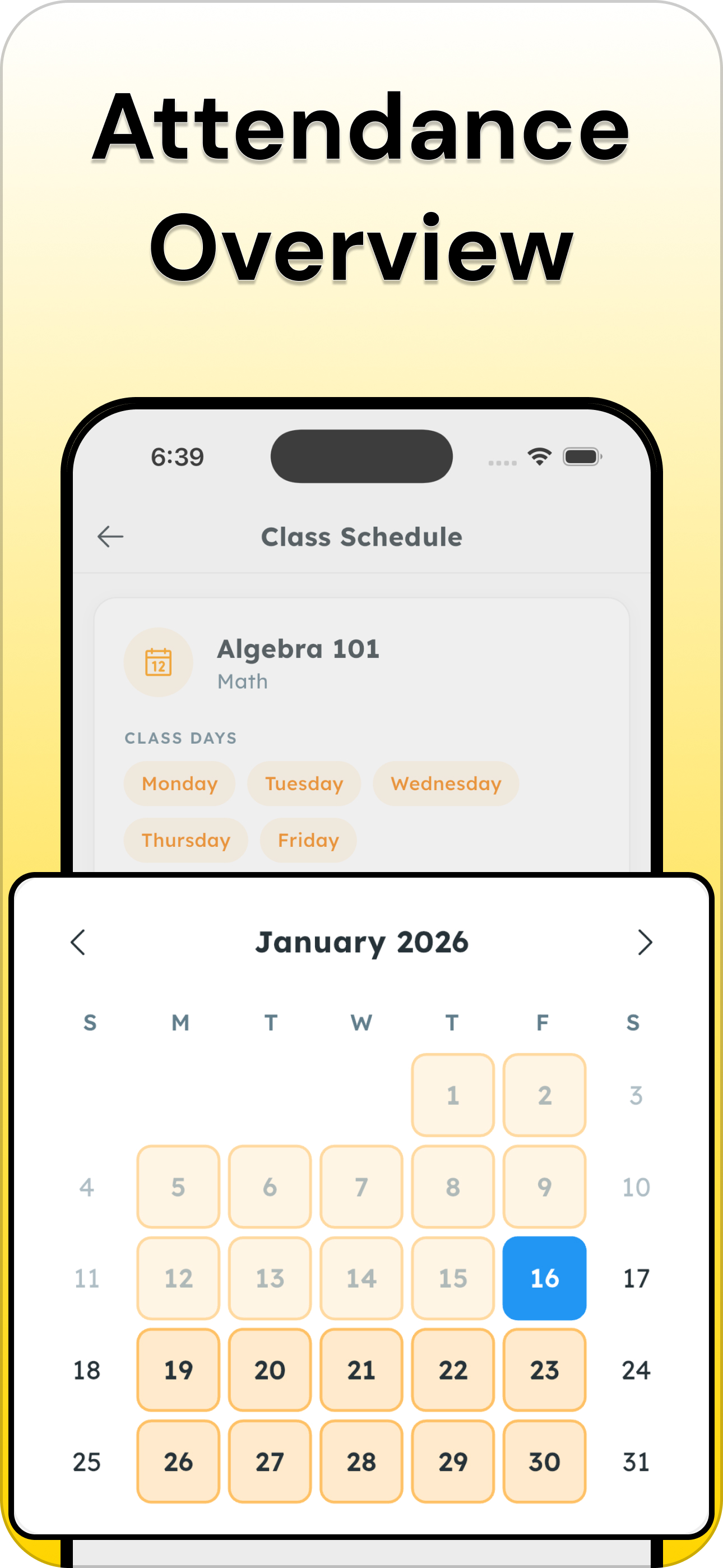 Attendace Tracker - AttendLog screenshot 4