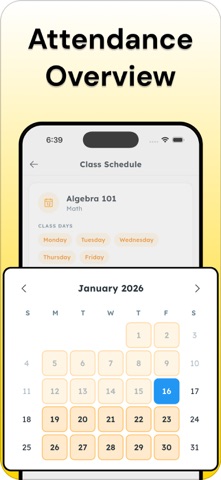 Attendace Tracker - AttendLog Screenshot 4 of 6