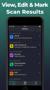QR Code Scanner, Scan every QR screenshot