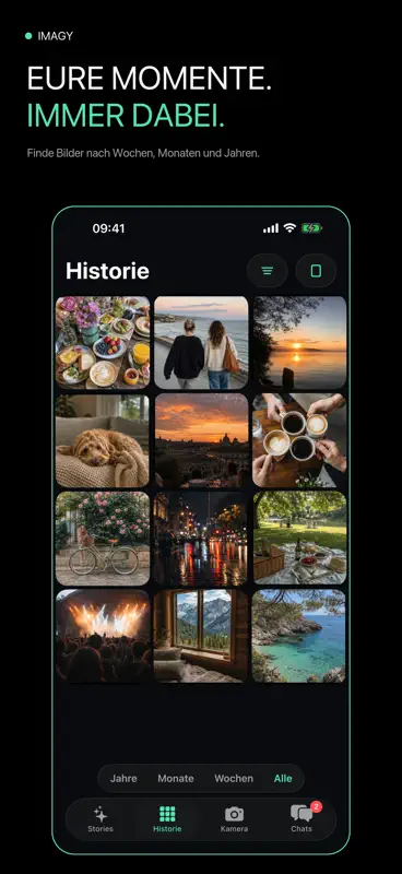 Imagy – Bilder teilen screenshot 1 of 5