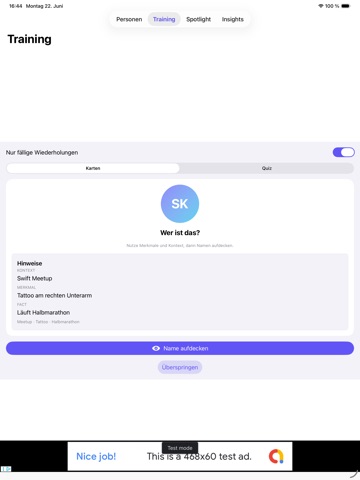HeyYou iPad screenshot