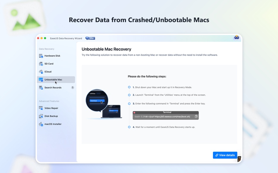 #7. EaseUS Data Recovery Wizard (macOS) 게시자: EaseUS Software