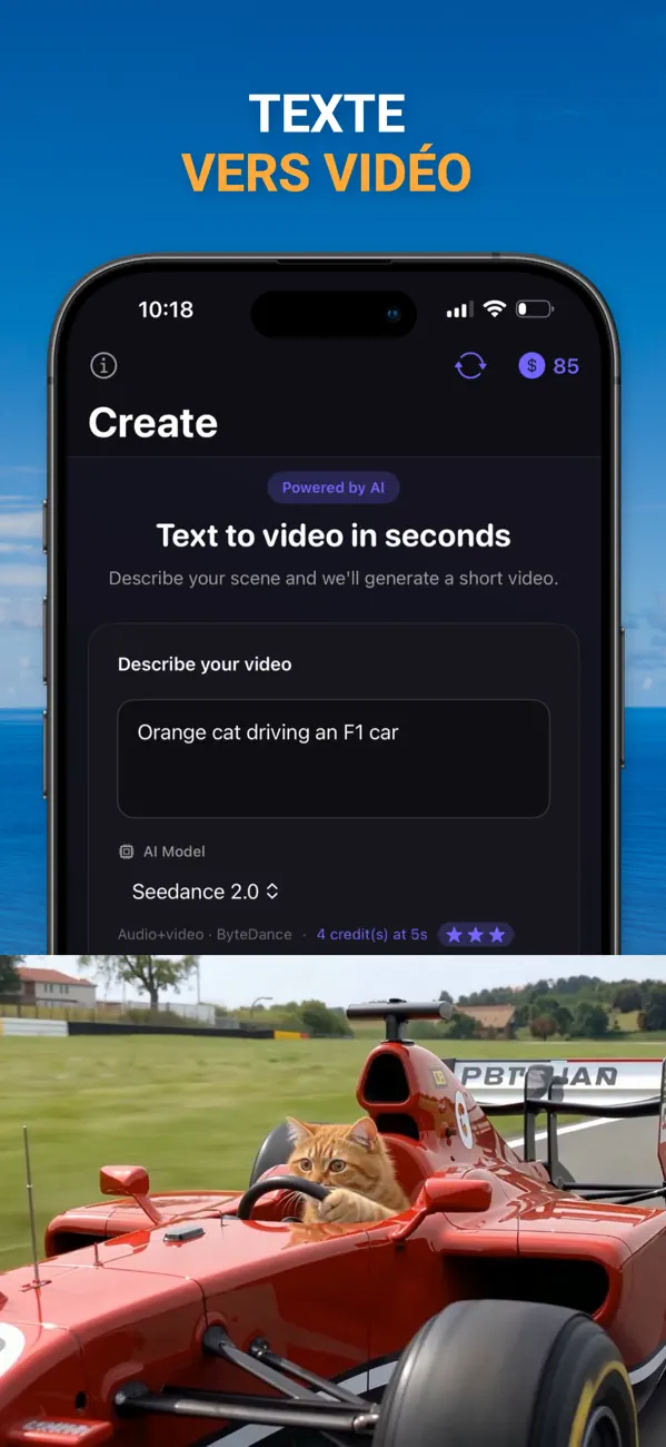 Screenshot #3 pour AI Video Generator: Create AI