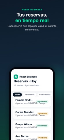 Rezer Business screenshot