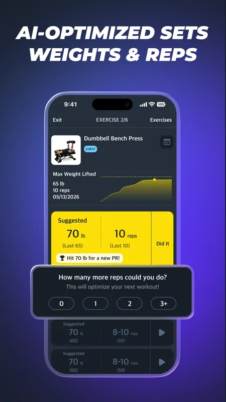 Gymverse: Gym Workout Planner screenshot 5 of 9