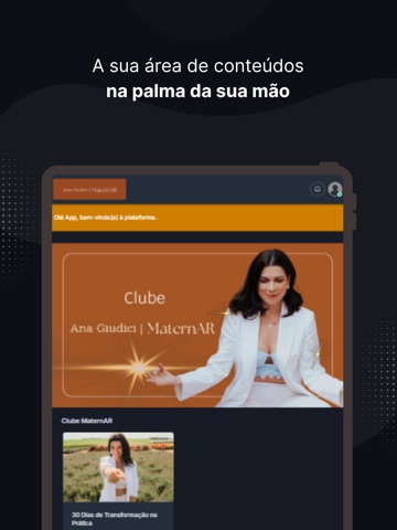 MaternAR Ana Giudici iPad screenshot