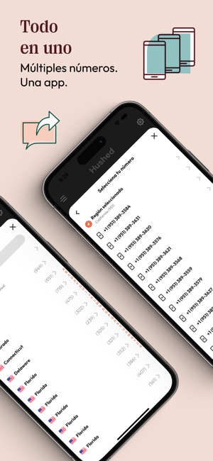 ‎Hushed: US Second Phone Number Screenshot