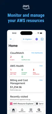 AWS Console screenshot 1
