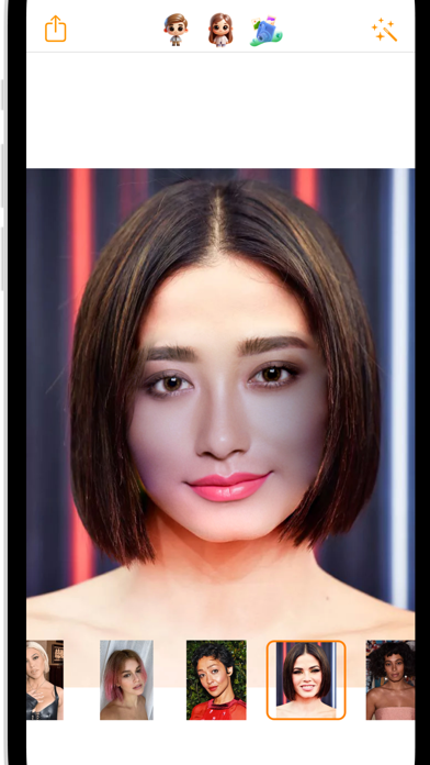 HairStyle Swap Screenshot