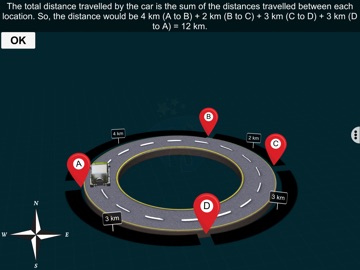 Distance & Disp. - EduTech Era iPad screenshot