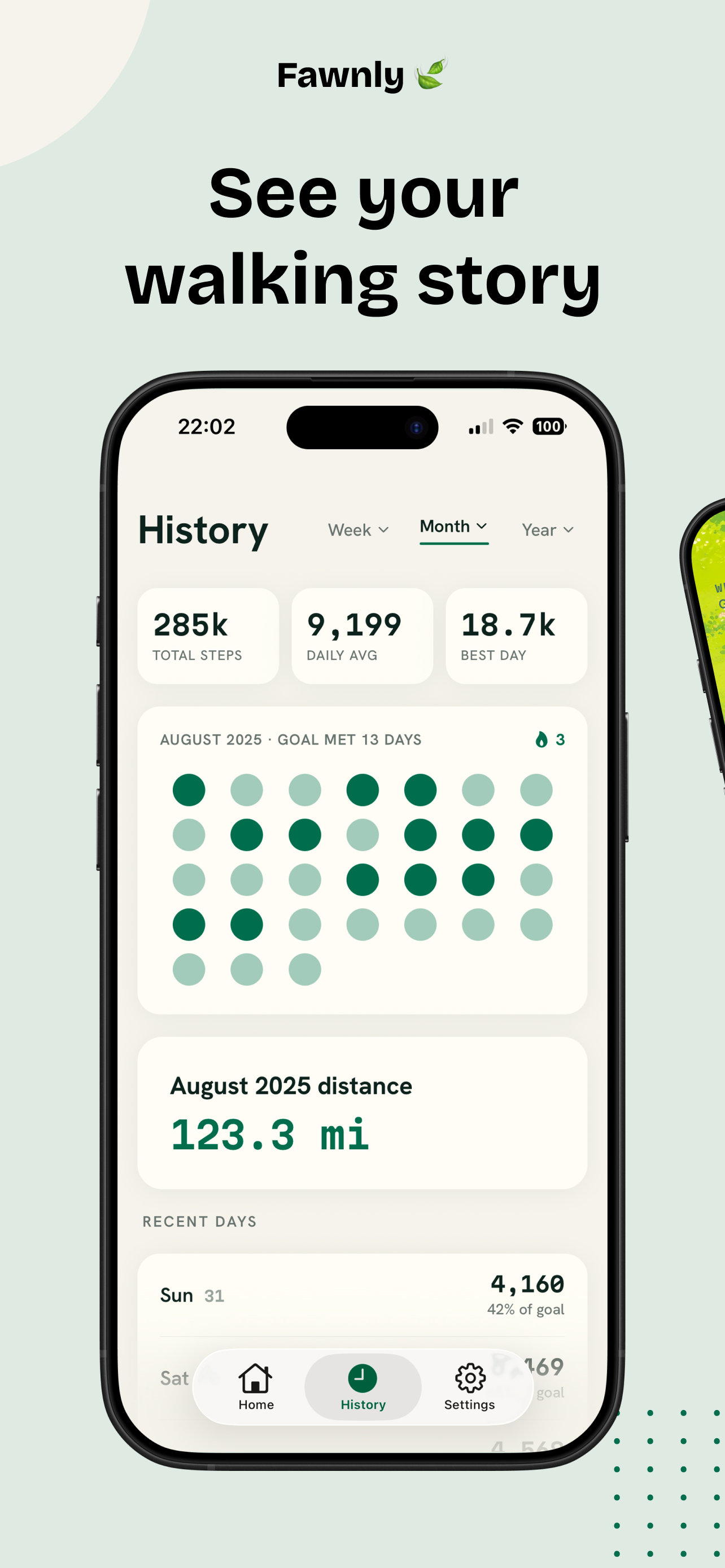 Fawnly: Step Tracker screenshot 3
