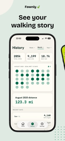 Fawnly: Step Tracker Screenshot 3 of 6