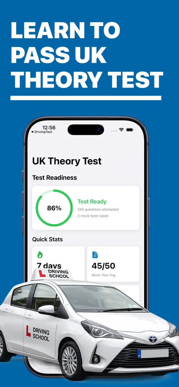 Screenshot #1 pour UK Driving Theory Test — 2026