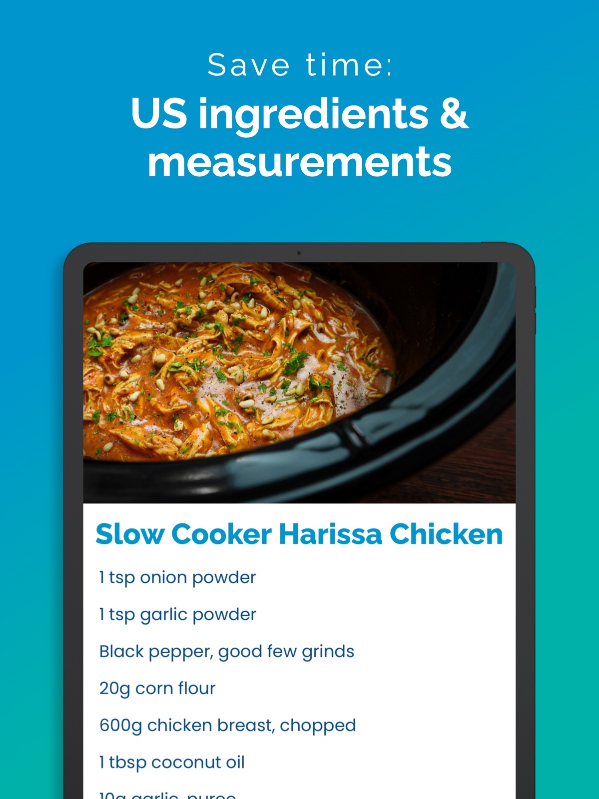 Food For Fitness: Easy Recipes ipad screenshot 3