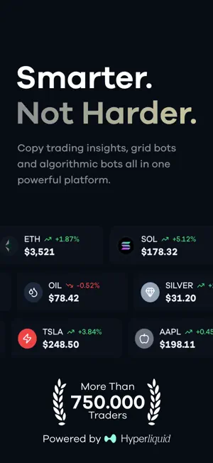 Perpex: Crypto & Copy Trade screenshot 1