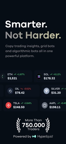 Perpex: Crypto & Copy Trade Screenshot 1 of 8