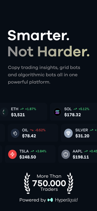Perpex: Crypto & Copy Trade Screenshot 1 of 8