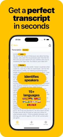 AI Voice Note Taker: JotJot screenshot