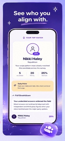 Polly Swipe screenshot