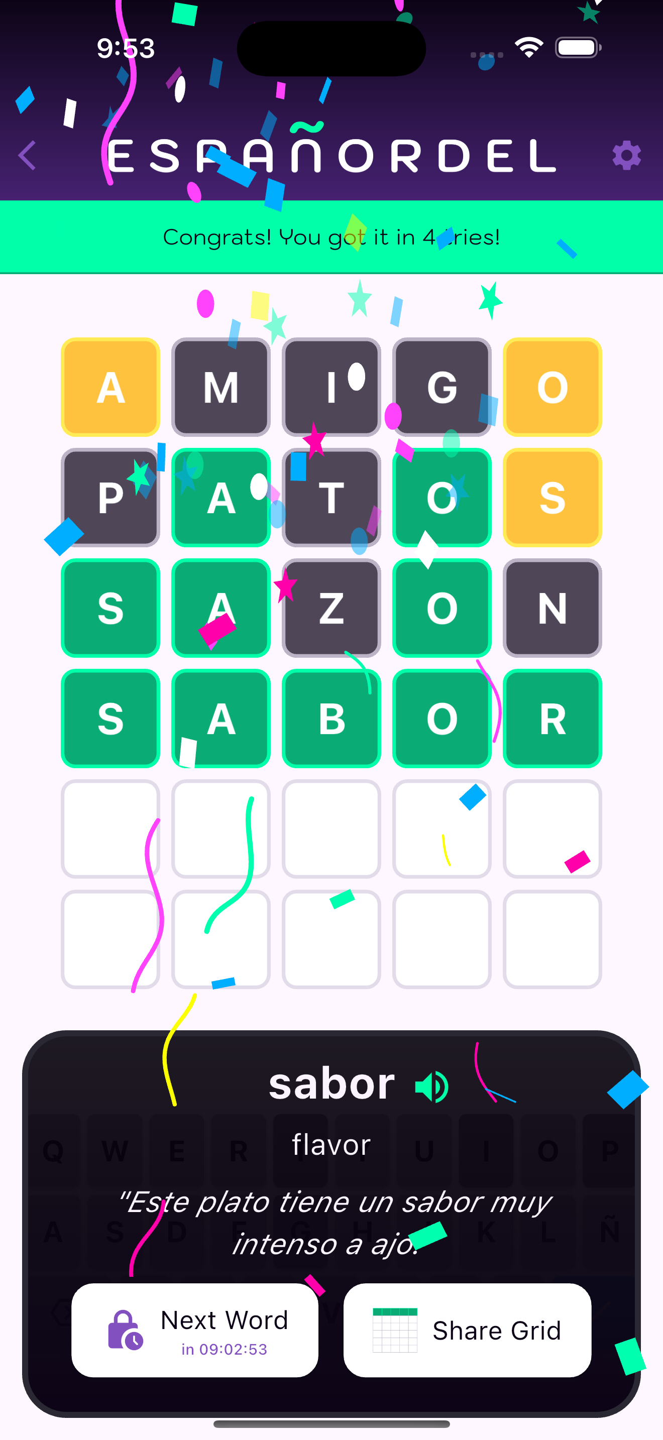 Españordel screenshot 4