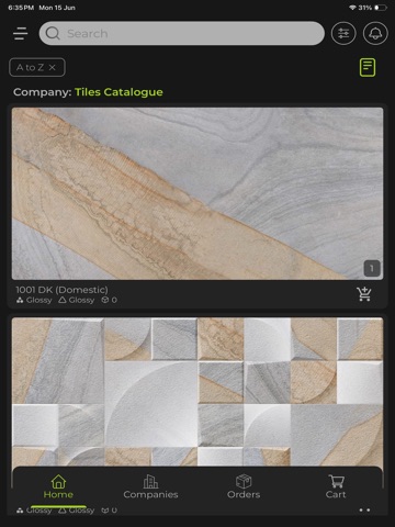 Tiles Dealer iPad screenshot