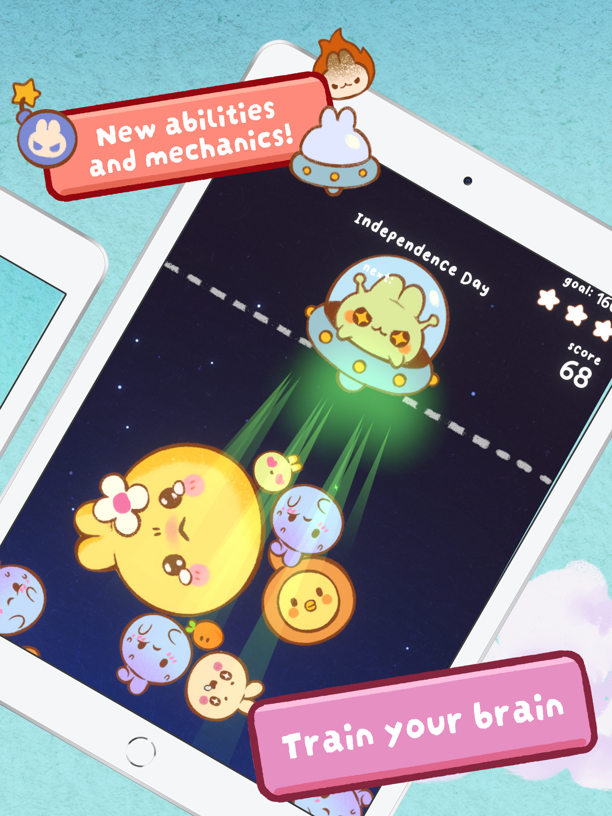 Pop Pop Bunny! Merge Game