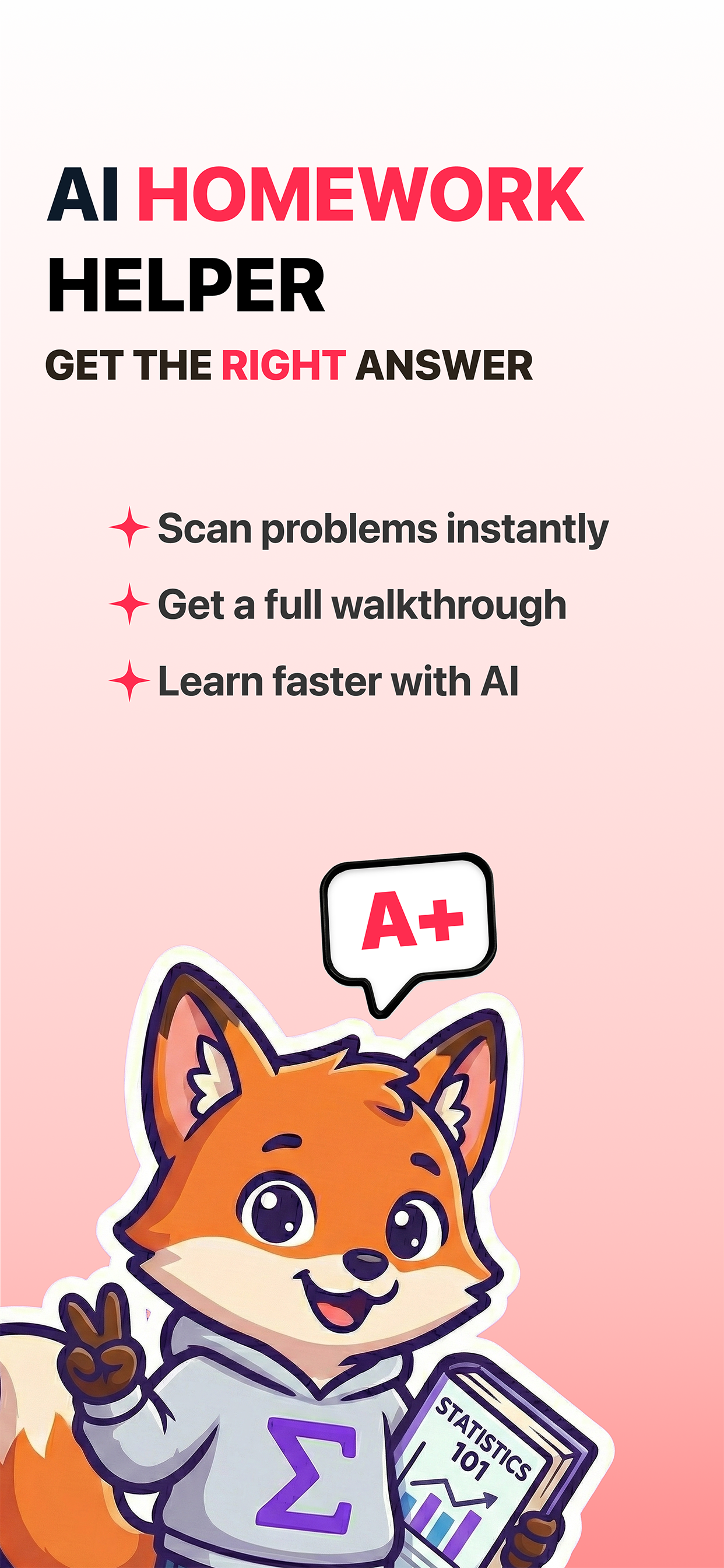 Statistics AI: Homework Helper