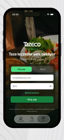 Tazeco iPhone screenshot 5