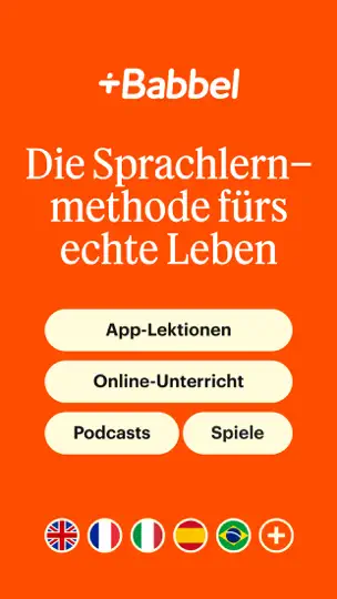 Screenshot von Babbel – Sprachen Lernen auf dem iPhone 1