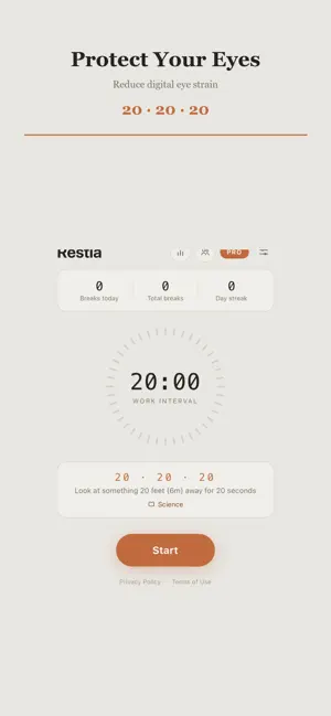 Restla: Eye Break Timer screenshot 1