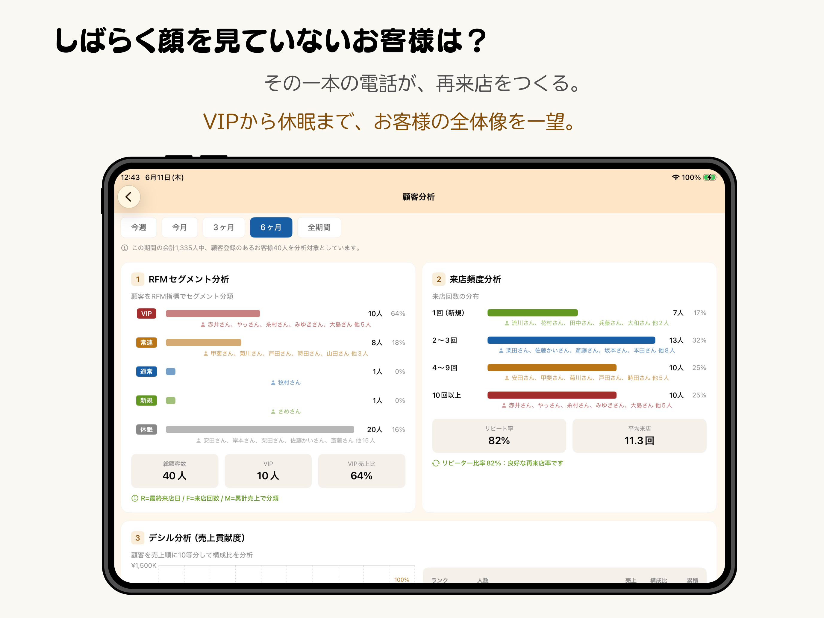 お店の相棒